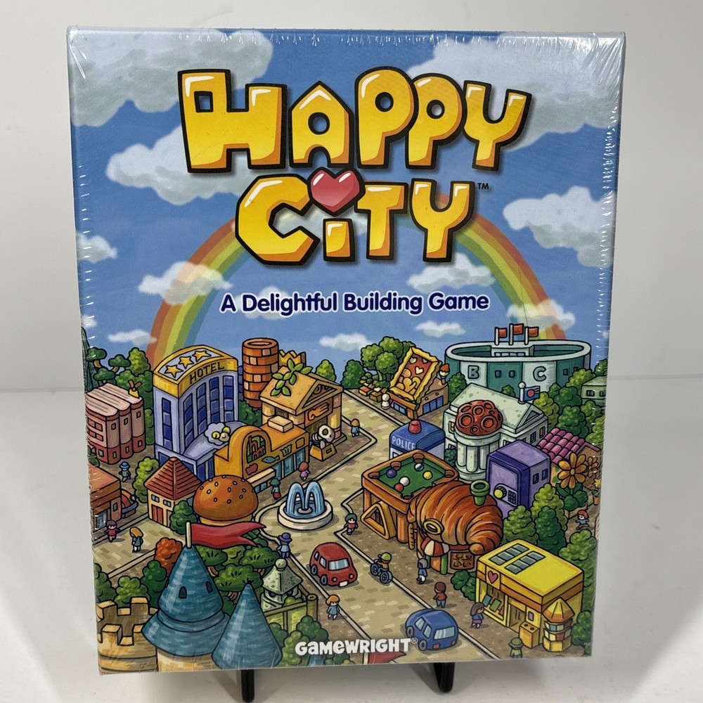 **NEW SEALED** Happy City A Delightful Building Game Board Game 2021