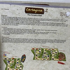 Cartagena 2 The Pirate’s Nest Board Game 2007 by Rio Grande Games – Complete