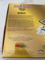 Sealed 1999 Monopoly Texas Edition