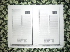 ( 4 Lot ) 55 REGULAR “NOT Sure” TIP BOARDS {0-7 to 7-9} Pull Tab Jar Tickets