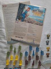 New York 1901 Board Game Blue Orange City Scyscraper Family Building Strategy Co