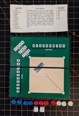 Vintage 1980’s Fundex Travel Baseball Game #4210