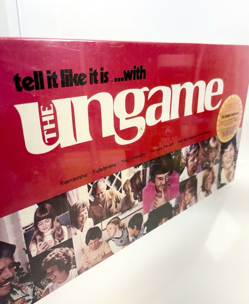 New Vintage Ungame Board Game Tell It Like It Is 1975 Family Made in USA Sealed