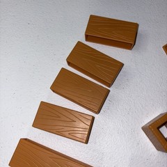 Angry Birds: Knock On Wood Game Replacement Blocks L & S Girder Triangles Square