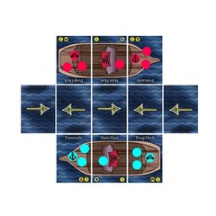 Brooklyn Indie Boardgame Ghost Pirates Box VG+/EX