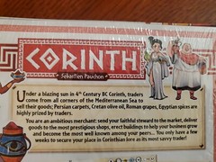 CORINTH. 2019 Board Game By Sebastien Pauchon. Published by Days Of Wonder