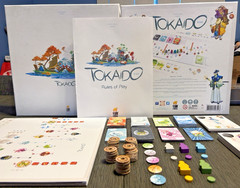 2017 Tokaido by Antoine Bauza Board Game FunForge Complete in Box Excellent