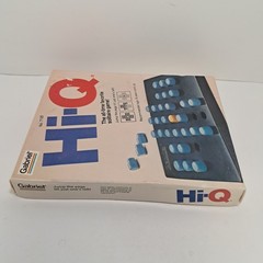 Hi-Q Solitaire Game Vintage 1978 Gabriel No.7120 Strategy COMPLETE