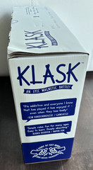 NEW Klask Tabletop Board Game Magnetic Foosball Hockey Battle Denmark Ages 8+