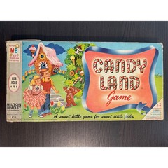 Milton Bradley Candy Land Board Game Unisex OS Multi 1955 Vintage Classic