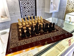 Own the Only One – Luxury Walnut Wood Backgammon Chess Board Handmade 24 In