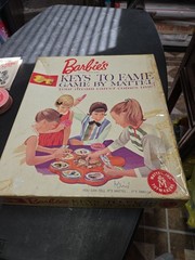 VTG Barbie’s Keys to Fame Game By Mattel 1963 Original Box Complete Career Fun!