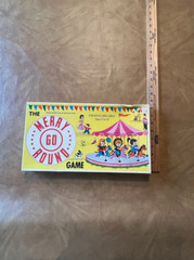 Vintage The “MERRY-GO-ROUND” Board Game The Jessup Paper Box Co. Tee Pee Toys