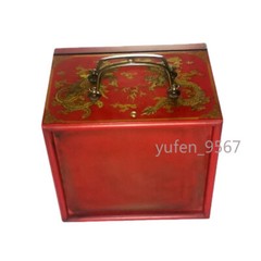 Chinese Mah-Jong 144 Tiles Game Set With Wooden Box Entertainment Prop Gift new
