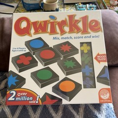 Qwirkle Strategy Wooden Tile Board Game! 2-4 Players