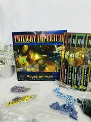 Twilight Imperium 3rd Edition 100% Complete Game Fantasy Board Game Damage Box