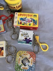 Vintage 1990’s – 2000’s MINI GAME KEYCHAIN LOT of 19 – Some Missing Pieces Y2K