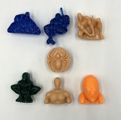 Complete Spiderman Lot – Gogos Crazy Bones European 2006 MARVEL HEROES