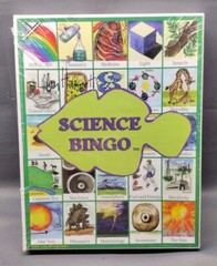 💥Vintage Science Bingo Lucy Hammett’s #2177 Family Educational Game New Sealed