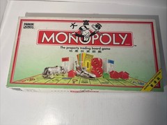 Monopoly Hong Kong Edition 1995 Board Game Rare Parker Brothers Complete Vintage