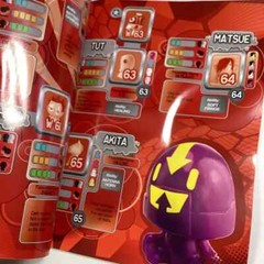 Crazy Bones Gogo’s Series 1 Sticker Album and Game Rules Book