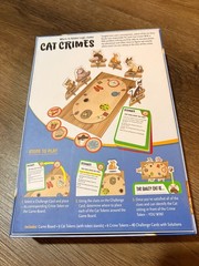 Cat Crimes Who’s to Blame Logic Game Thinkfun Problem Solving Challenges Mystery
