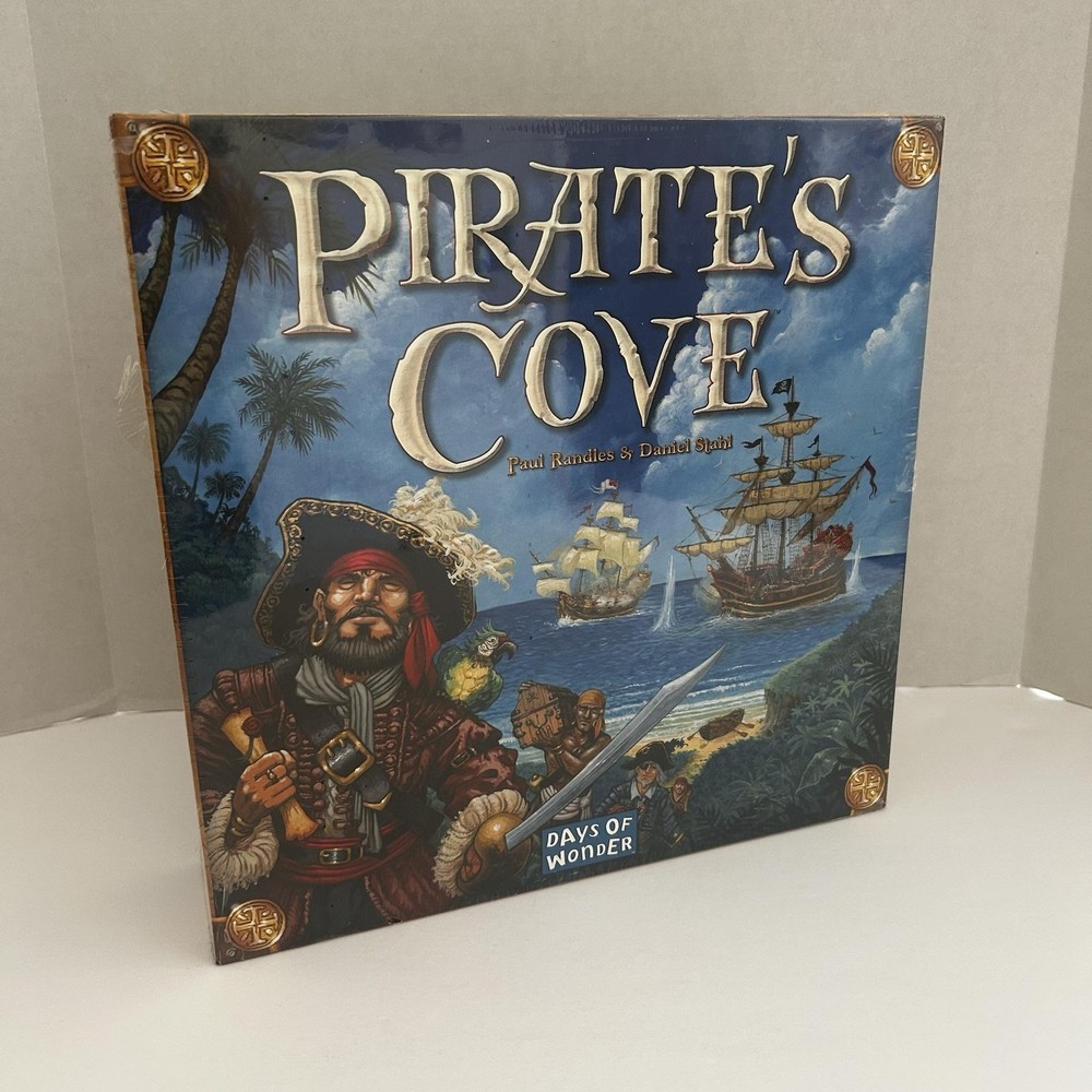 Days Of Wonder Pirate’s Cove Board Game 3-5 Players 8+ New Sealed Strategy