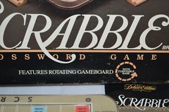 SCRABBLE 1989 Deluxe Edition #4034 Turn Table Base 100% Complete w/ Box