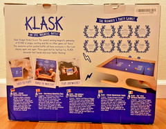 KLASK Magnetic Tabletop Game – Party Game of Skill – Open Box
