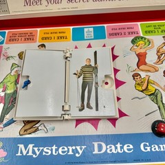 1965 Mystery Date Board Game by Milton Bradley Complete in Great Cond FREE SHIP