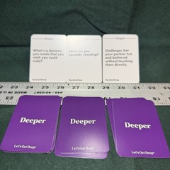 Let’s Get Deep – Questions for Couples Intimate Date Night Card Game Ships Free