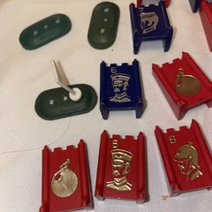 Stratego Board Game Parts Lot Milton Bradley 1962 See Description