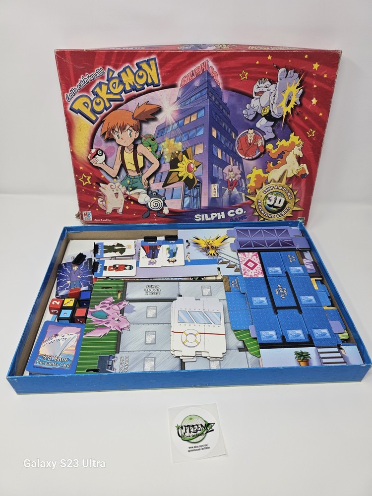 Pokemon 3D Board Game including both S.S. Anne and Silph Co.