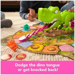 Spin Master Games Snack-O-Saurus Rex Hungry Dinosaur Kids Board Game