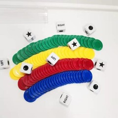 4 Pack Left Right Center dice Game Prime