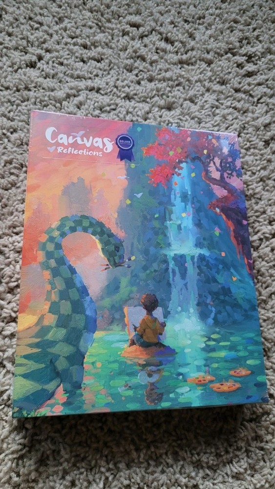 New Canvas: Reflections Deluxe Edition Boardgame by Road to Infamy Sealed