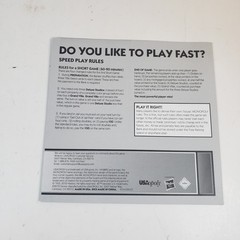 Monopoly Disney Vacation Club Edition Instructions Only (cc102)