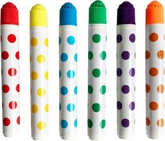 Bingo Daubers 6 Pack in Mixed Colors