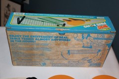 VTG 1980s Nerf Ping Pong Table Tennis Set Complete Parker Brothers Toy w Box