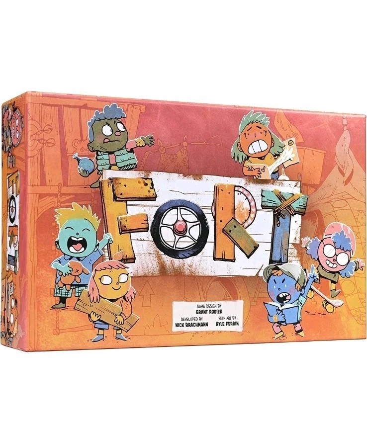 Fort Deckbuilding Card Game Leder Games LED 02000 Base Family Board