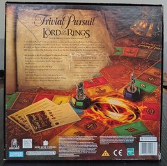 Lord of The Rings Trivial Pursuit Movie Trilogy Collectors Edition Board Game