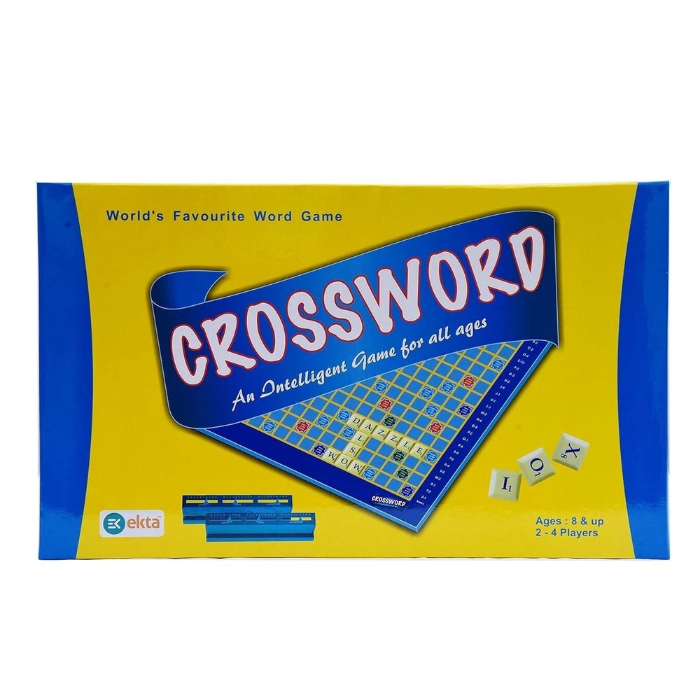 Crossword (English Word Puzzle Game) Education Girl & Boy Birthday Gift Item