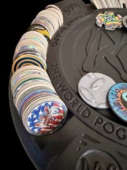 90s POGs Tournament Arena w 300 POGs, Six Slammers Metal & Plastic