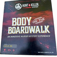 Hunt A Killer Body On The Boardwalk Board Game Complete