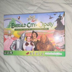 MasterPieces Emerald City Opoly Collector’s Edition Board Game 6 Metal Tokens