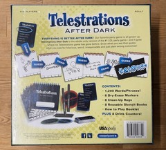 Telestrations After Dark Creative Party Game for Adults, 4-8 Players, SEALED Box