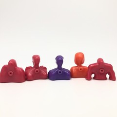 FANTASTIC FOUR Lot – Gogos Crazy Bones European 2006 MARVEL HEROES