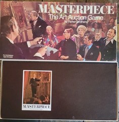 1970 MASTERPIECE Art Auction Game 100% Complete Parker Brothers VTG