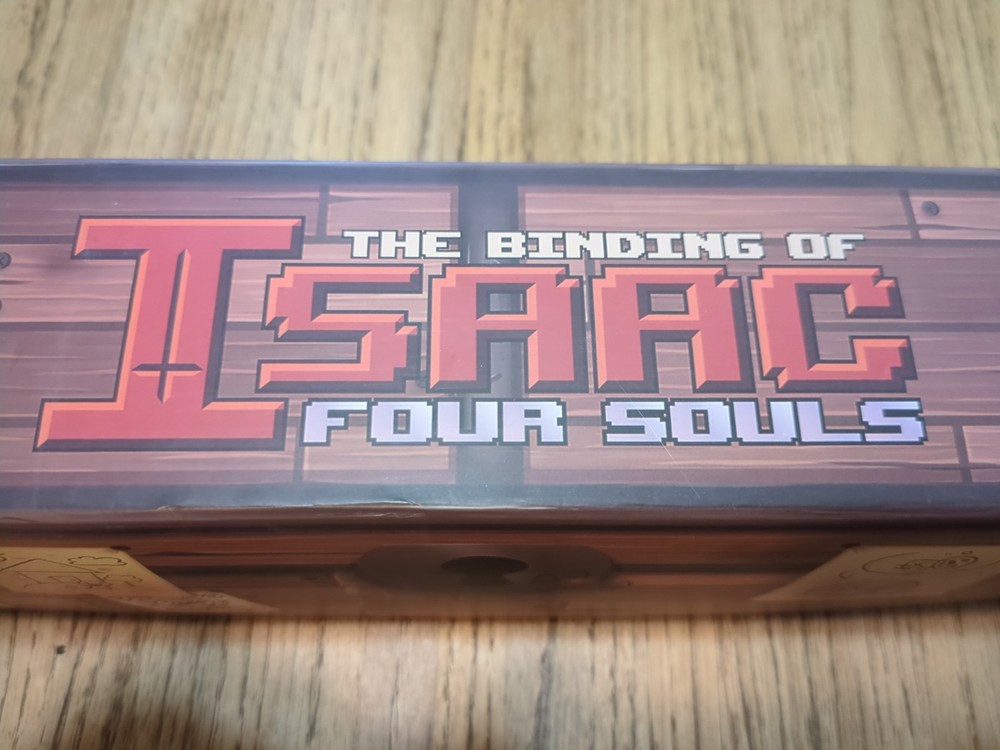 Binding Of Isaac Four Souls First Edition Open Box Unplayed 100% Complete