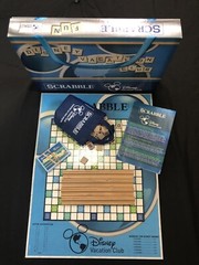 Disney Vacation Club Scrabble Game USAopoly 2014 Hasbro Preowned